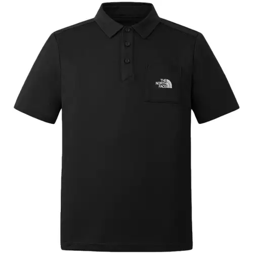 The north face, travel quick dry polo for traveling, with short sleeve