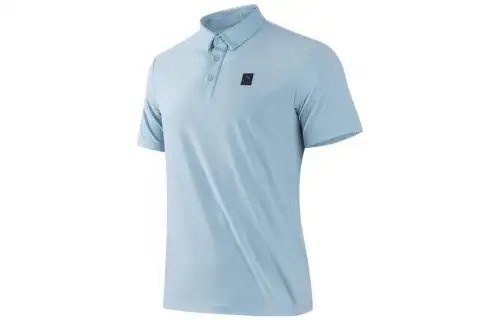 Anta Variety Training Collection Polo Pine Men's Blue