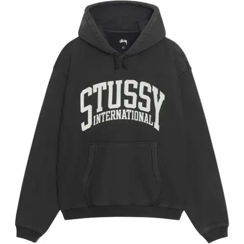 Stussy International Logo Printed Hoodie
