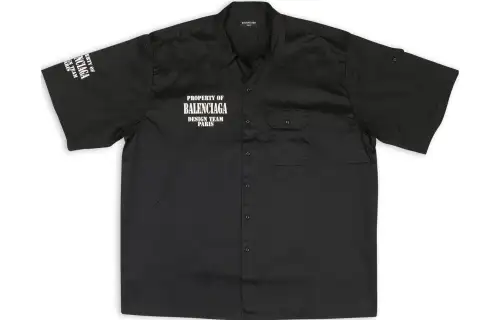 Balenciaga Property Pocket Short Sleeved Shirt