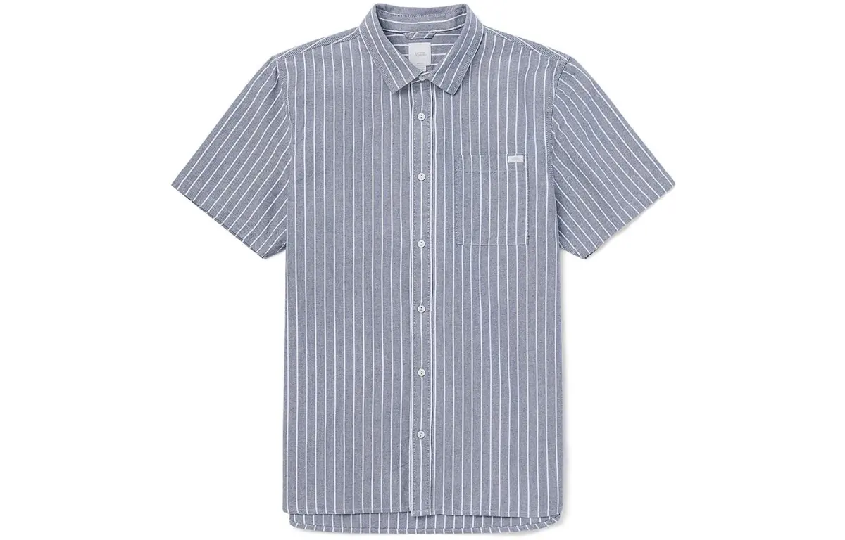 Vans Shirts Men's Dark Blue Lapel Moderate Other