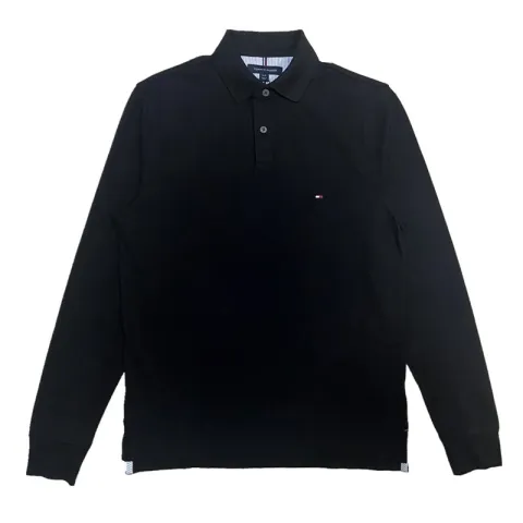 Tommy Hilfiger Polo Shirt Men's Black