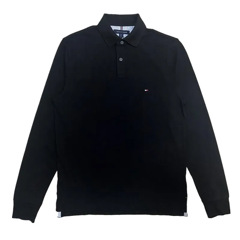Tommy Hilfiger Polo Shirt Men's Black