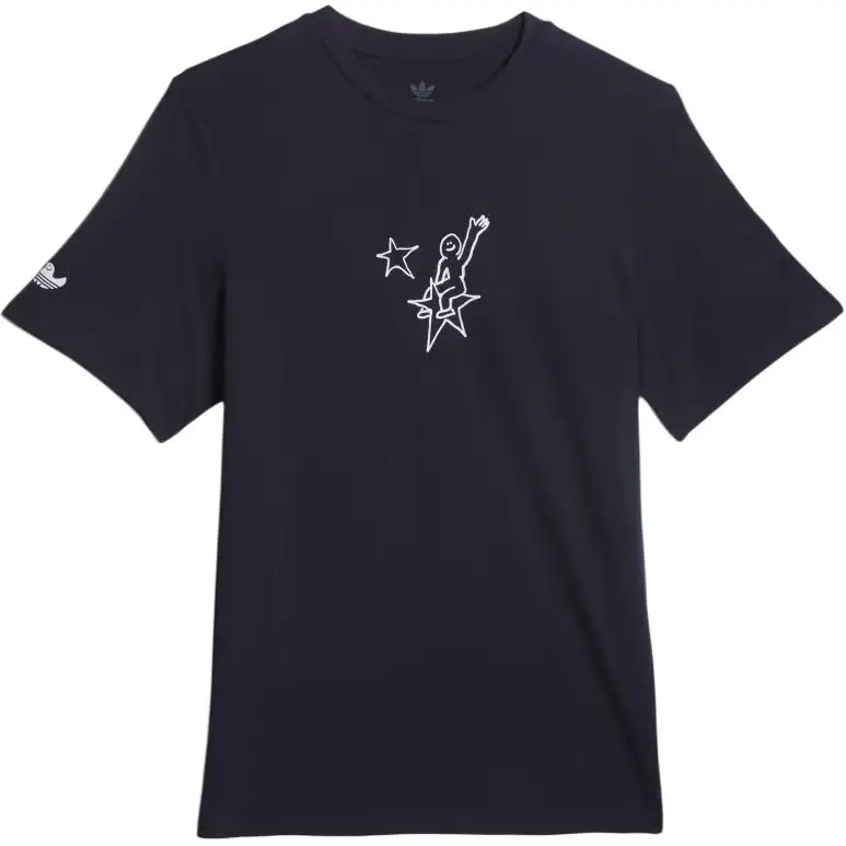 Adidas Originals Shmoofoil T Shirt Men's Ink Blue