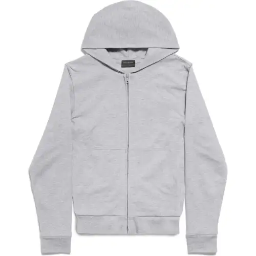 Balenciaga FW24 Sweatshirt Slim Fit Unisex Gray White