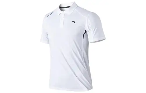 Anta Variety Training Collection Polo Shirt Men's White