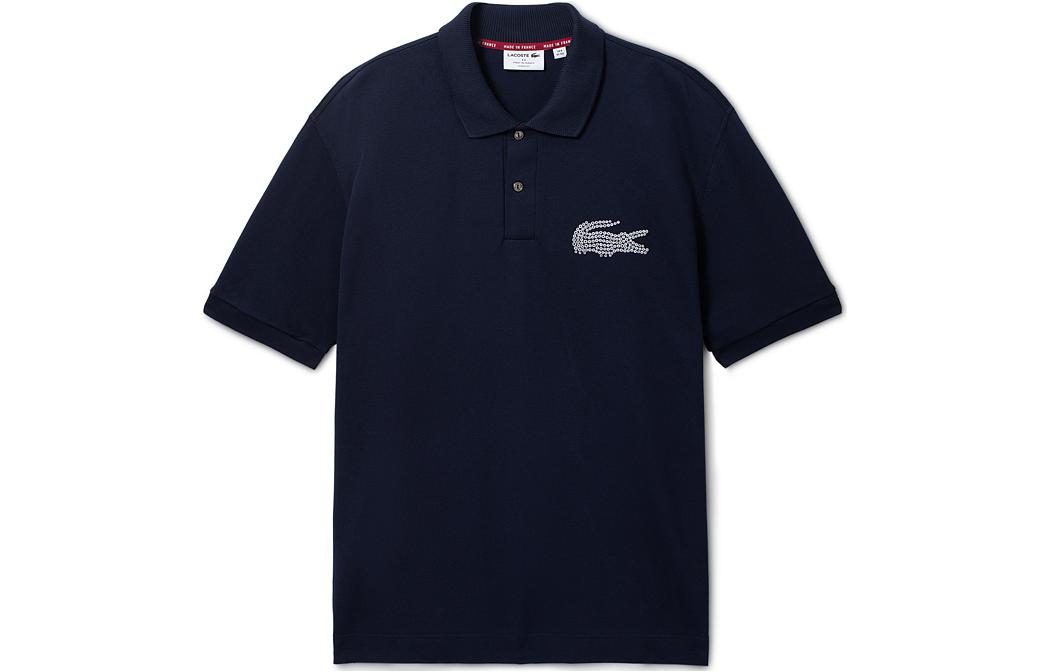 LACOSTE SS22 Polo Shirt Men's Navy Blue