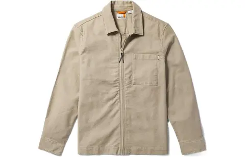 Timberland Shirts Men's Sand Lapel Moderate Other