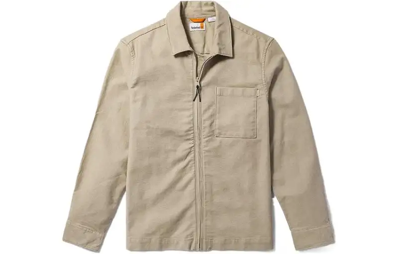 Timberland Shirts Men's Sand Lapel Moderate Other