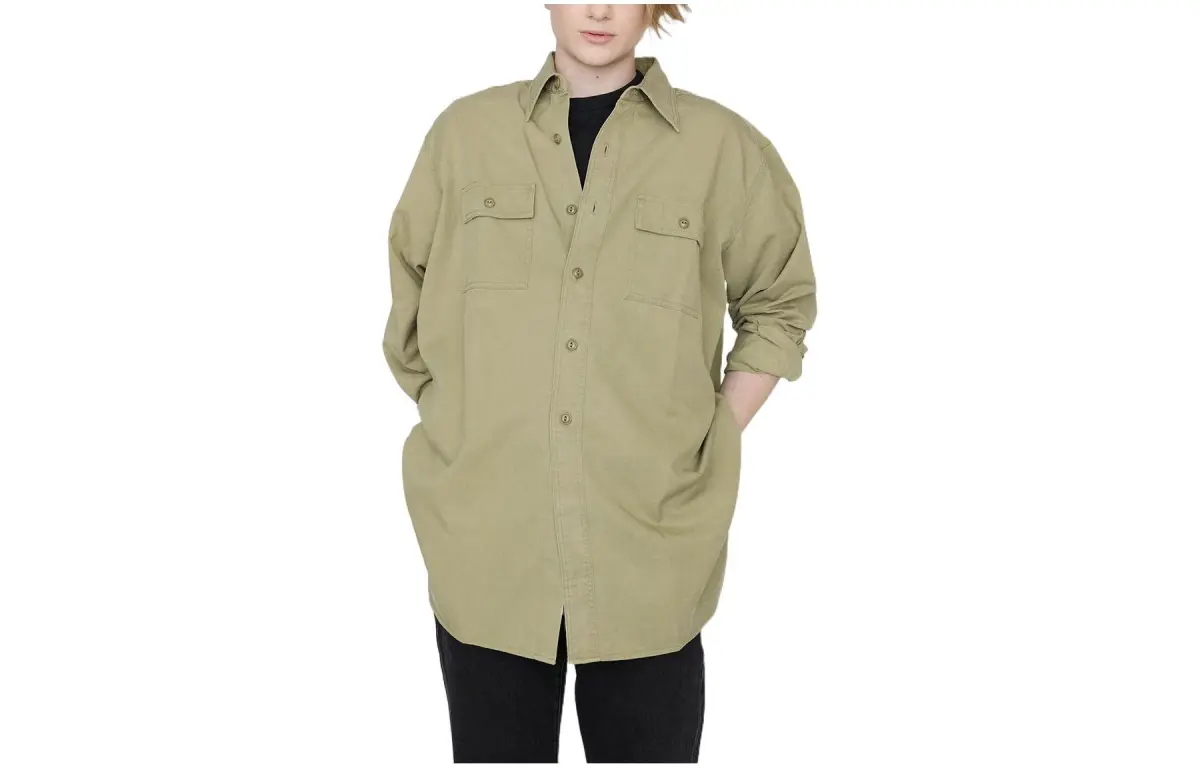 Levi's Shirts Men's Green Moderate Other