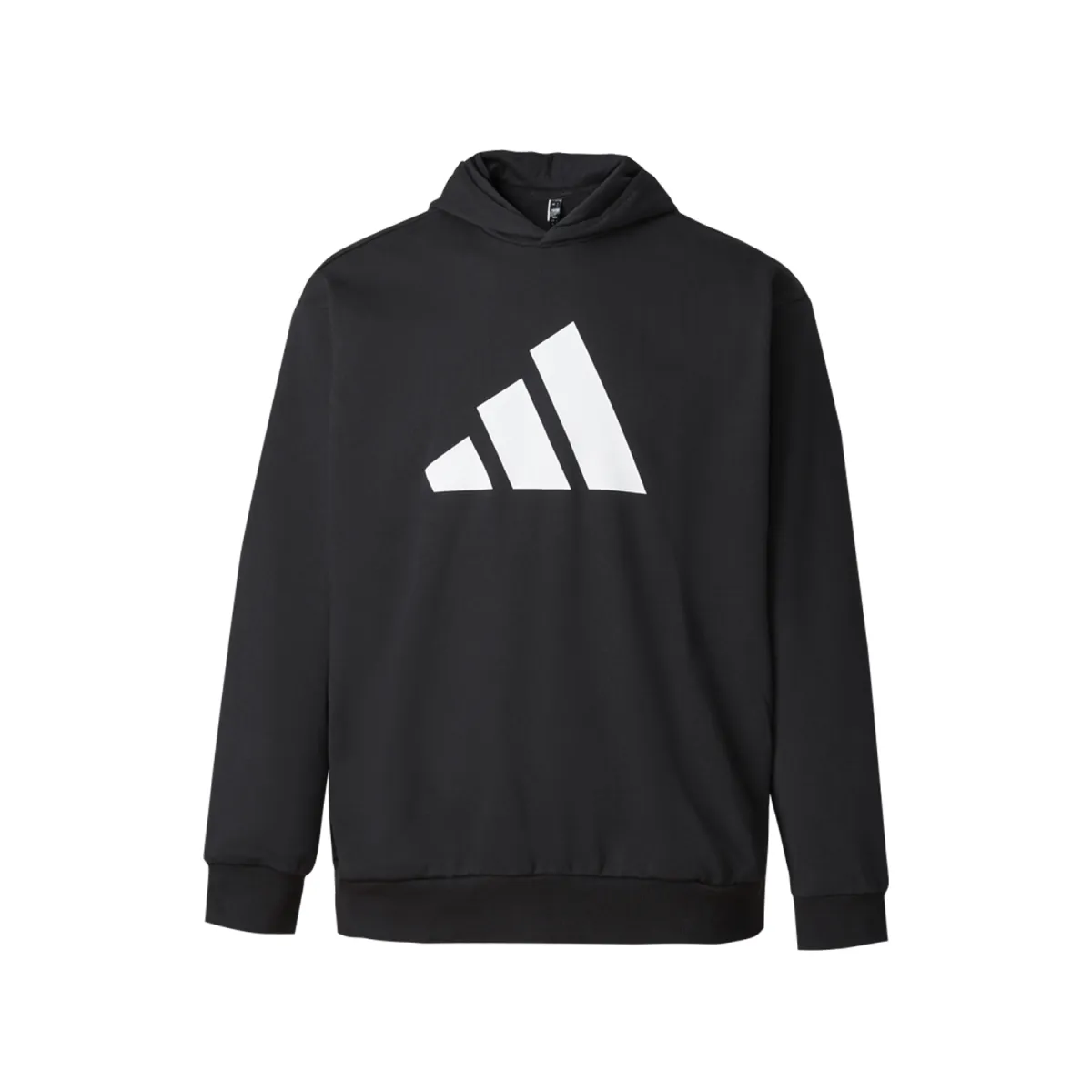 Adidas Sweatshirts Unisex Black Hooded Moderate Regular