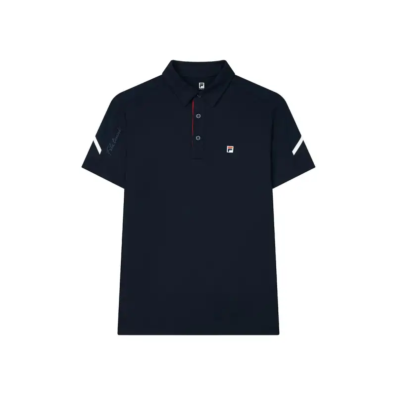 FILA ATHLETICS Polo Shirt Men's Royal Blue
