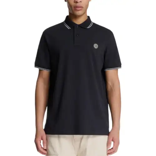 STONE ISLAND Polo Shirt Men's Marine Blue