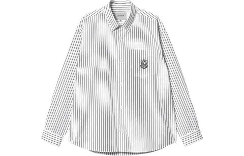 Carhartt WIP Shirts Men's Black Moderate Other