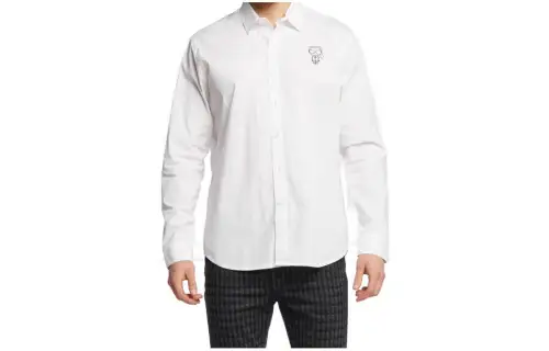 KARL LAGERFELD / Karl Lagerfeld Jeans Shirt Men's White