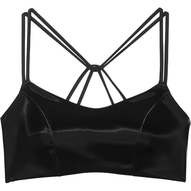 Женский худи Victoria's Secret спортивный топик (черный)
