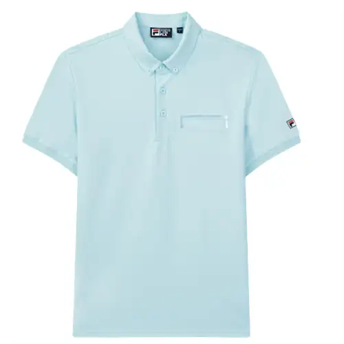 FILA Polo Shirt Men's Glow Blue