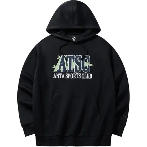 Anta Life Collection Sweatshirt Men's Basic Black