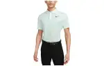 Nike Polo Shirts Men's Light Green Polo Collar Moderate Straight Fit
