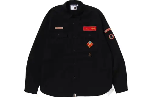 Bape Bape Relaxed Fit Boyscout Shirt