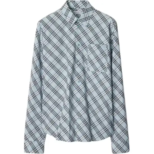 Burberry check-pattern shirt