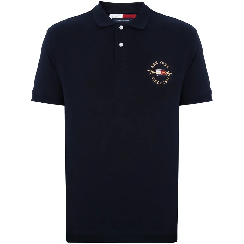 Tommy Hilfiger Polo Shirt Men's Dark Blue