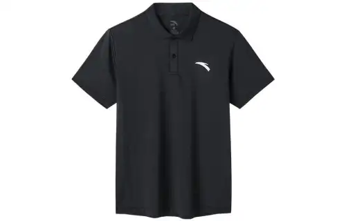 ANTA Polo Shirts Men's Black Moderate Straight Fit