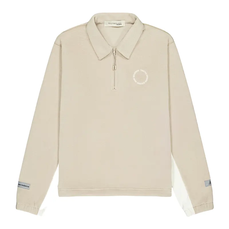 New Balance TOKYO DESIGN STUDIO Polo Shirt Unisex Light Linen