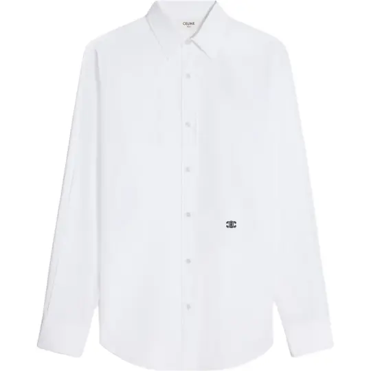 CELINE Loose Cotton Popllin Shirt