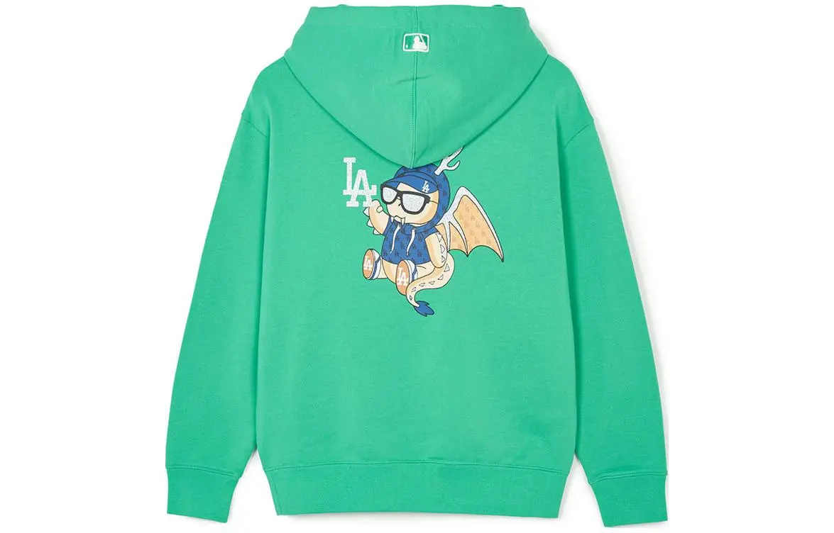 MLB Los Angeles Dodgers Sweatshirt Unisex Light Green