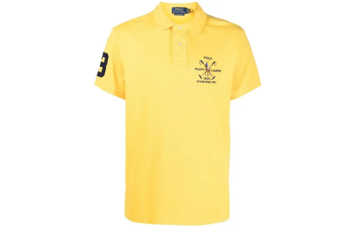 Polo Ralph Lauren SS23 Polo Shirt Men's Yellow