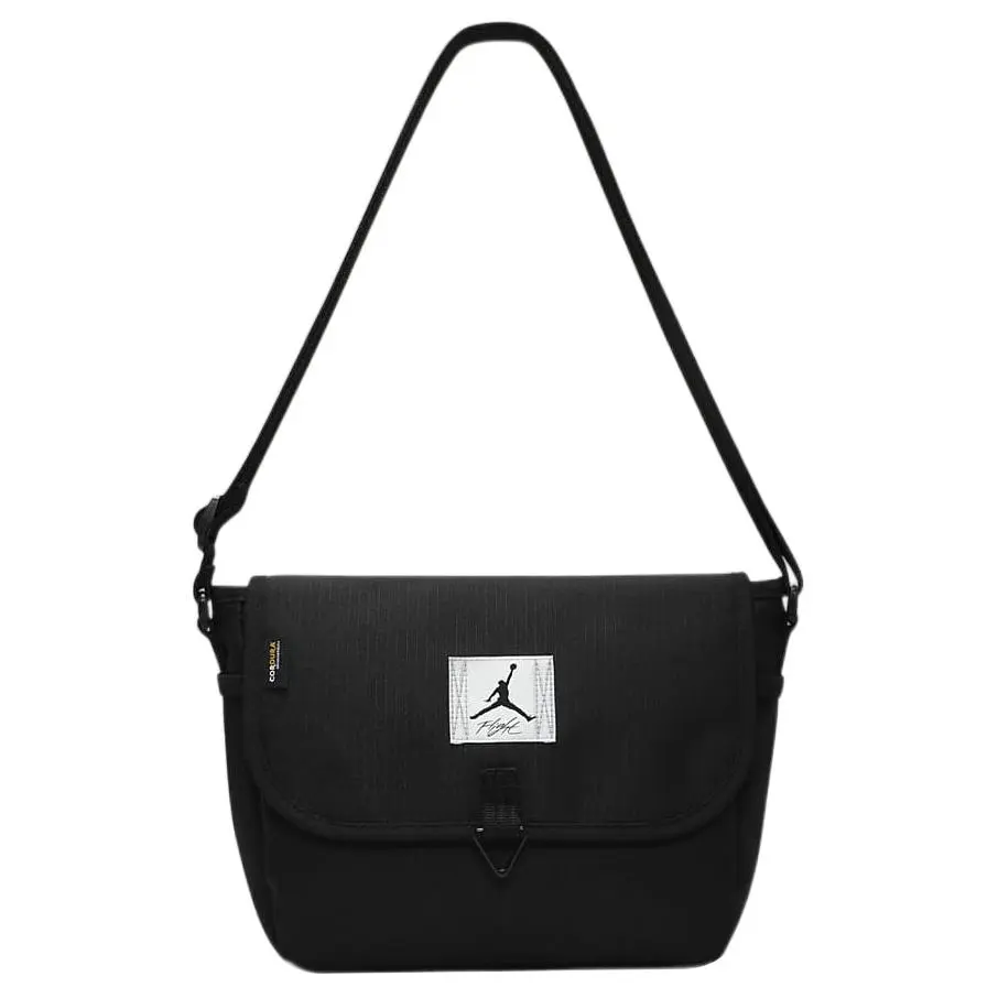 Jordan Polyester Shoulder Bag, Crossbody Bag Regular Unisex Black