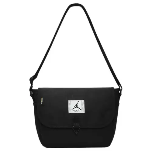 Jordan Polyester Shoulder Bag, Crossbody Bag Regular Unisex Black
