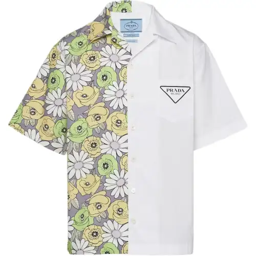 PRADA Shirts Men's Vanilla Moderate