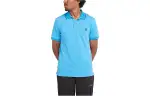 Timberland Polo Shirts Men's Blue Polo Collar Moderate Straight Fit
