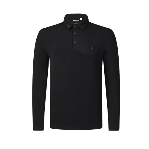 FILA Golf Polo Shirt Men's Pitch Black