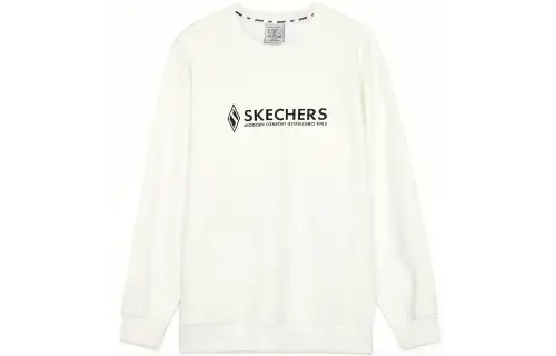 Skechers Sweatshirt Unisex Marshmallow White