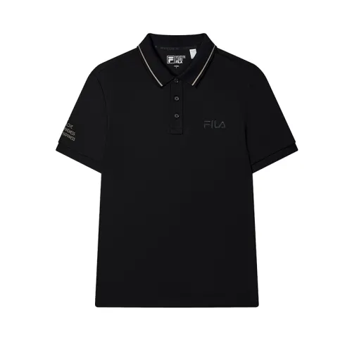 FILA Polo Shirt Men's Jet Black
