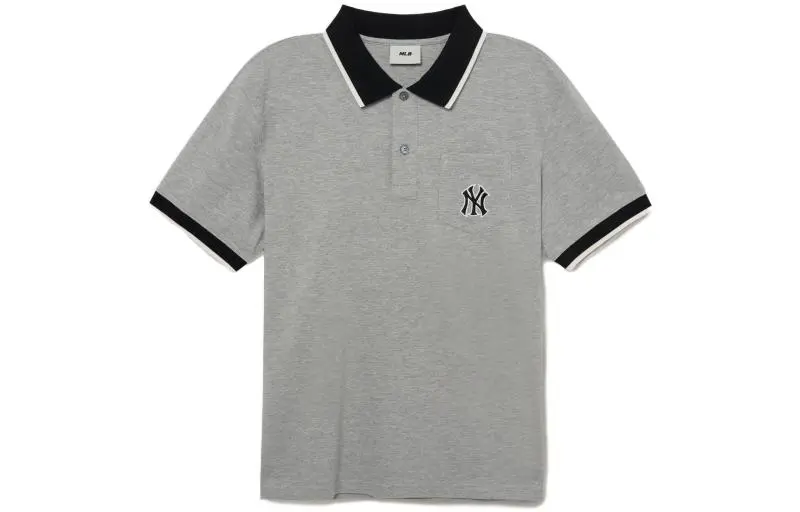 MLB Polo Shirts Men's Gray Moderate