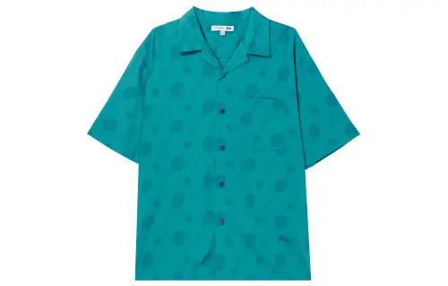 UNIQLO Shirts Men's Blue Moderate Shirt