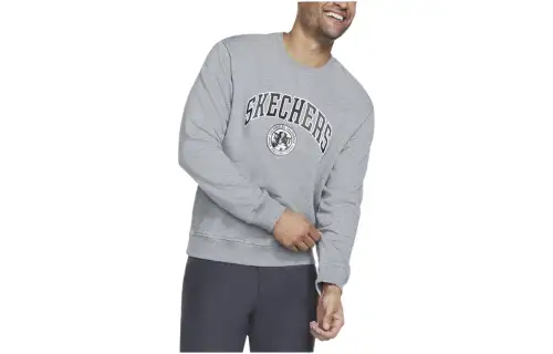 Skechers Sweatshirt Men's Light Gray