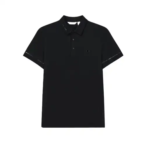 FILA Golf HYPER MOVE Polo Shirt Men's Pitch Black