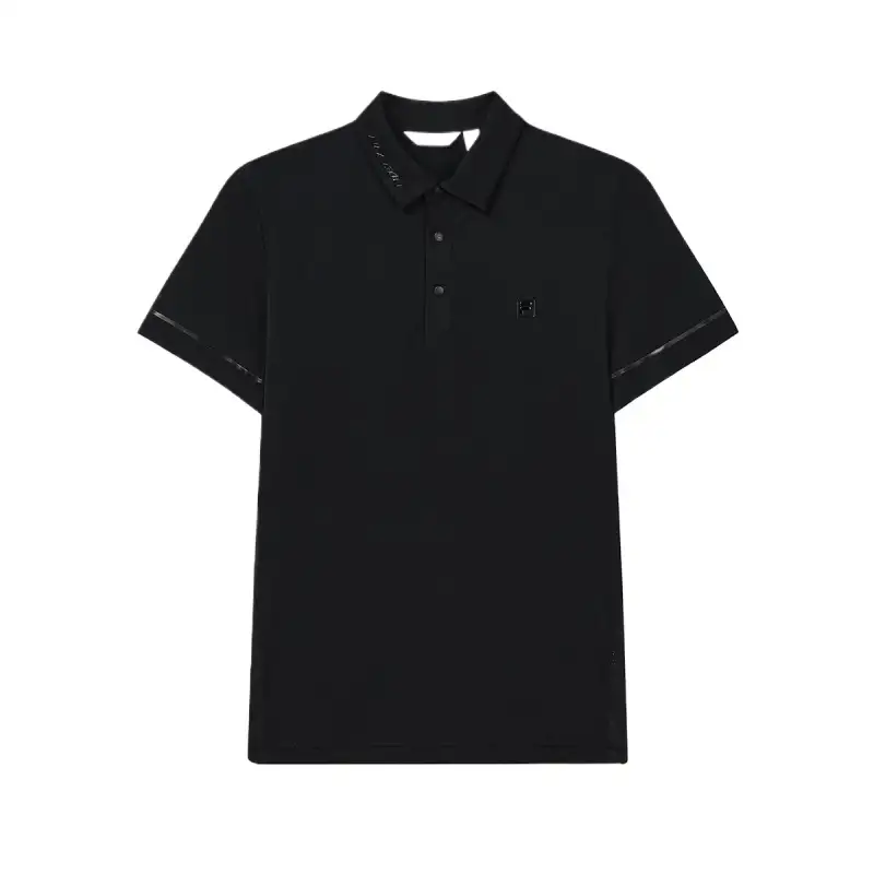 FILA Golf HYPER MOVE Polo Shirt Men's Pitch Black