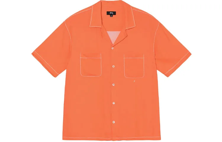 Stussy Contrast Pick Stitched Shirt