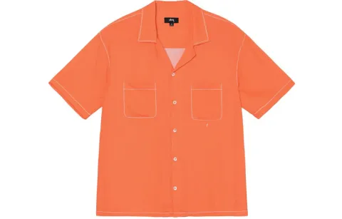 Stussy Contrast Pick Stitched Shirt