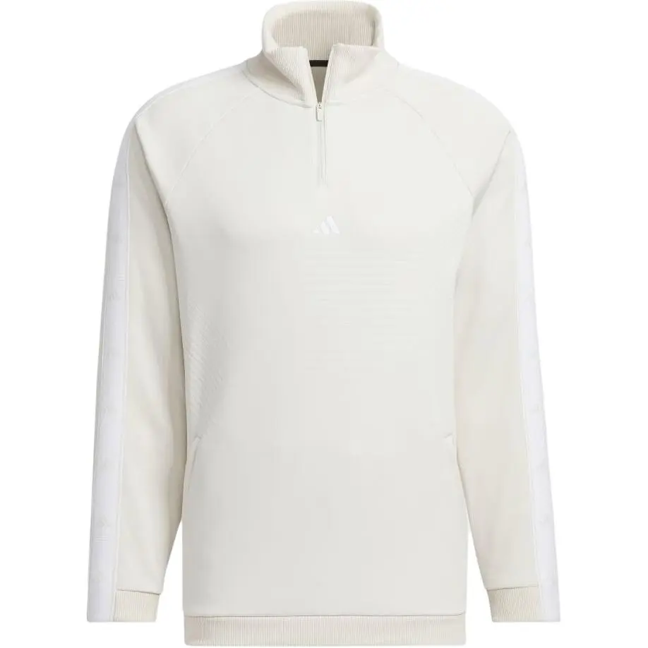 Adidas AEROREADY Thermal Fleece Archive Sweatshirt Unisex Aluminum Oxide