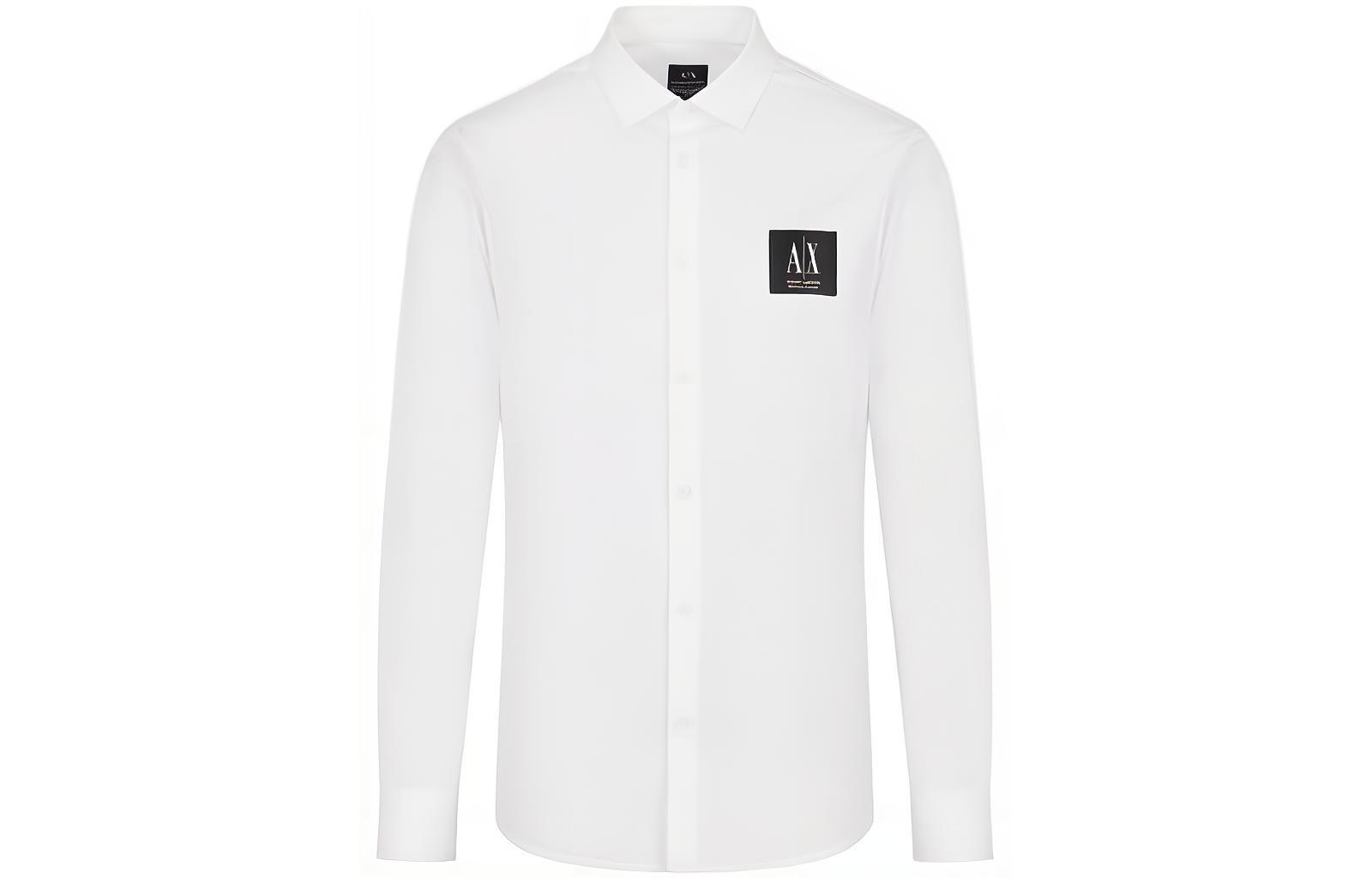 ARMANI EXCHANGE Armani, white shirt, with your logo imprint