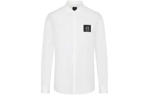 ARMANI EXCHANGE Armani, white shirt, with your logo imprint