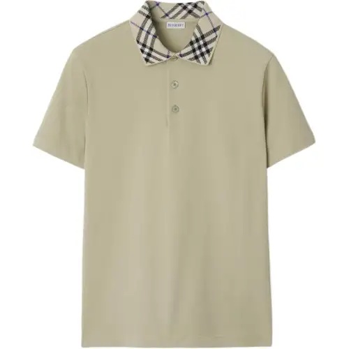 Burberry cotton polo shirt