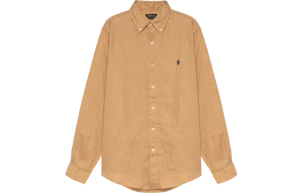 Polo Ralph Lauren Shirt Classic Version Men's Khaki